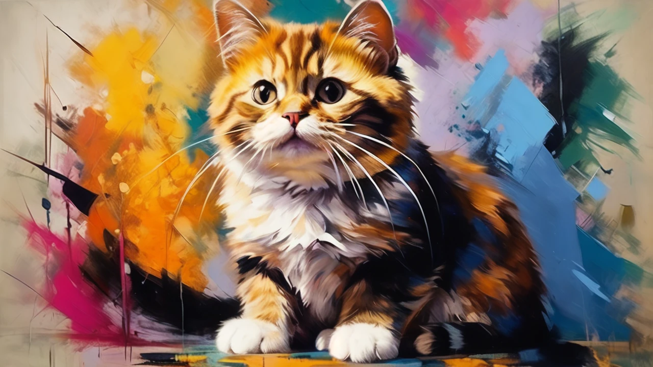 Giant Cat/巨大猫猫/巨大な猫