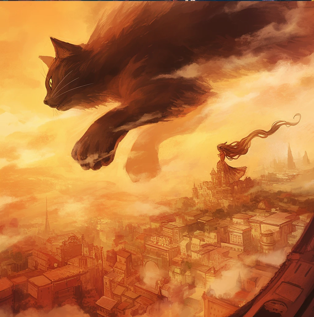 Giant Cat/巨大猫猫/巨大な猫