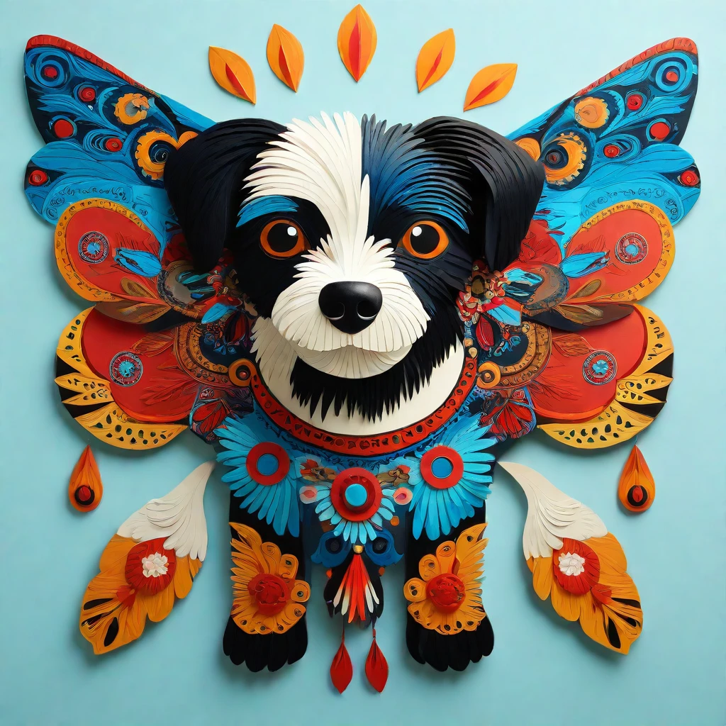 Flying Puppy/飞天小狗/飛んでいる子犬