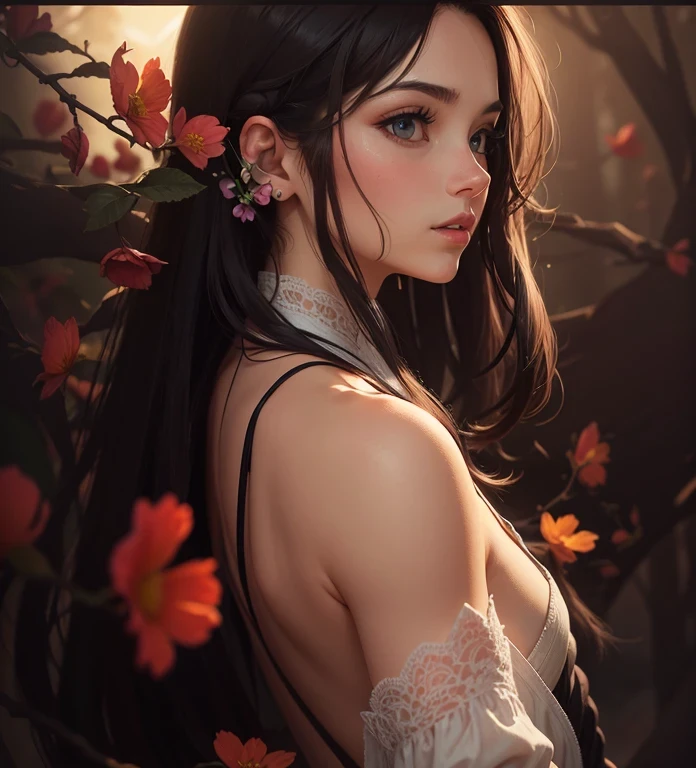 Black hair girl