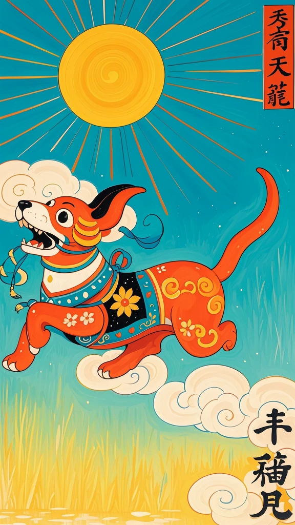 Flying Puppy/飞天小狗/飛んでいる子犬
