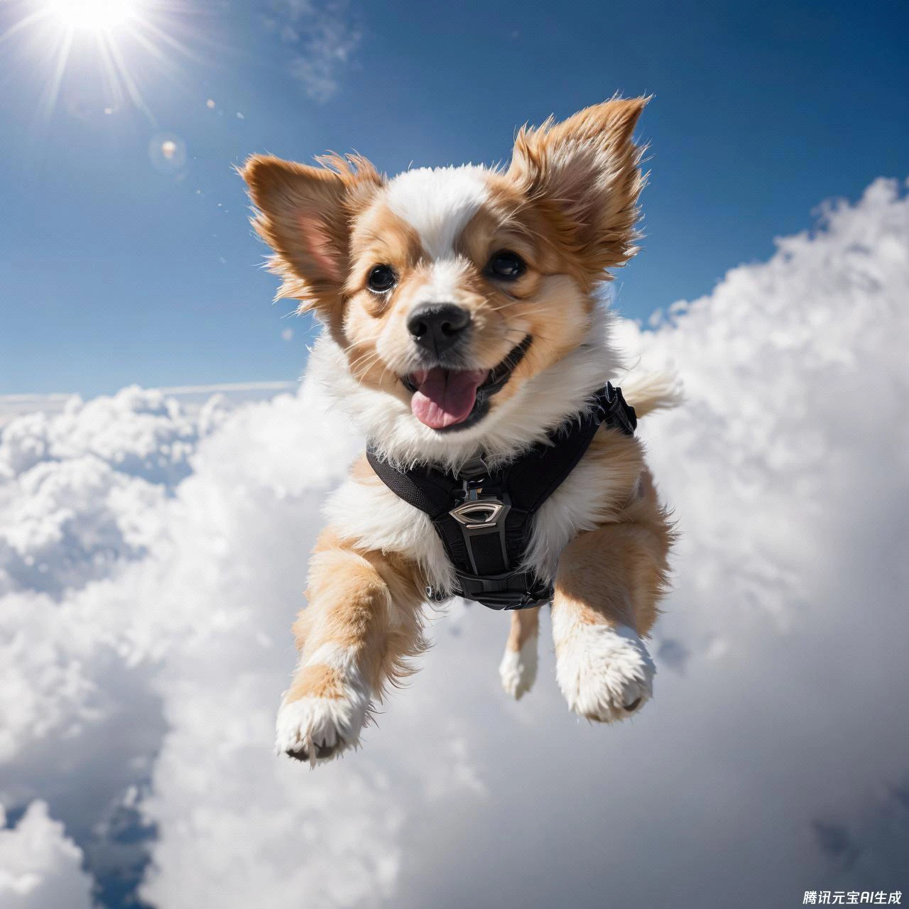 Flying Puppy/飞天小狗/飛んでいる子犬