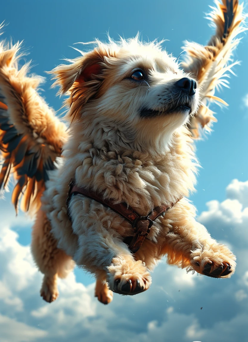 Flying Puppy/飞天小狗/飛んでいる子犬