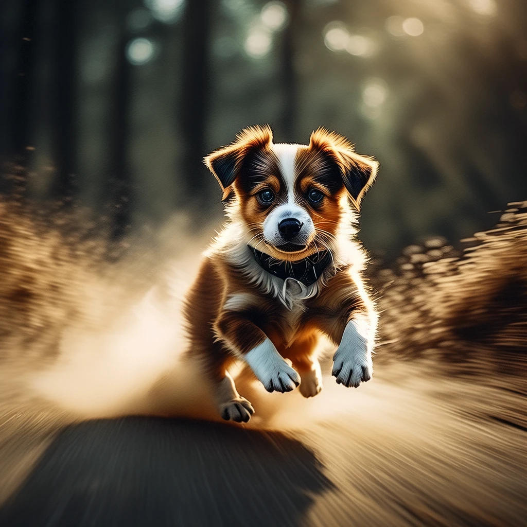 Flying Puppy/飞天小狗/飛んでいる子犬