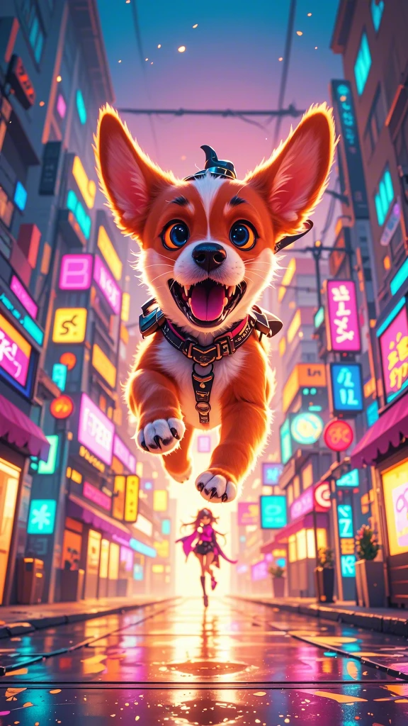 Flying Puppy/飞天小狗/飛んでいる子犬