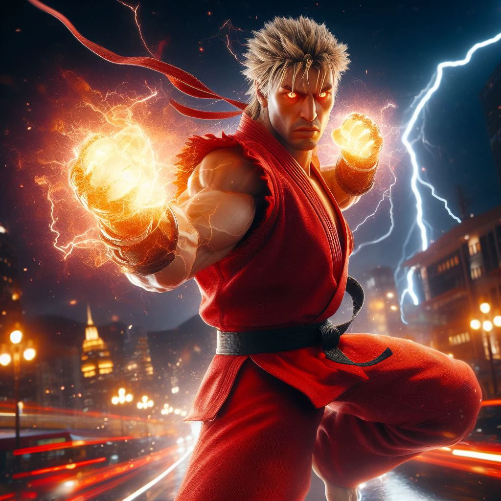 Ken Master Fight