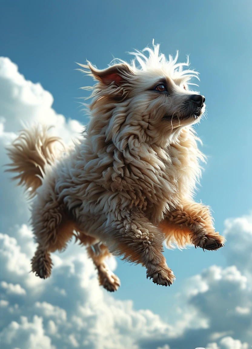 Flying Puppy/飞天小狗/飛んでいる子犬