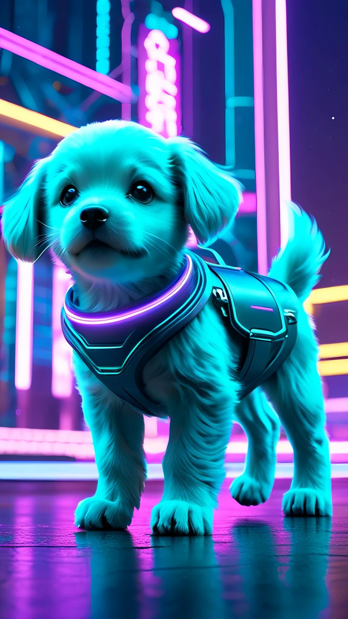 Flying Puppy/飞天小狗/飛んでいる子犬