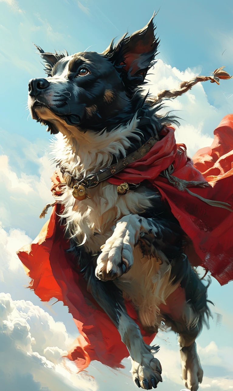 Flying Puppy/飞天小狗/飛んでいる子犬