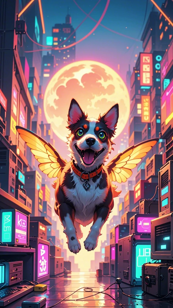 Flying Puppy/飞天小狗/飛んでいる子犬