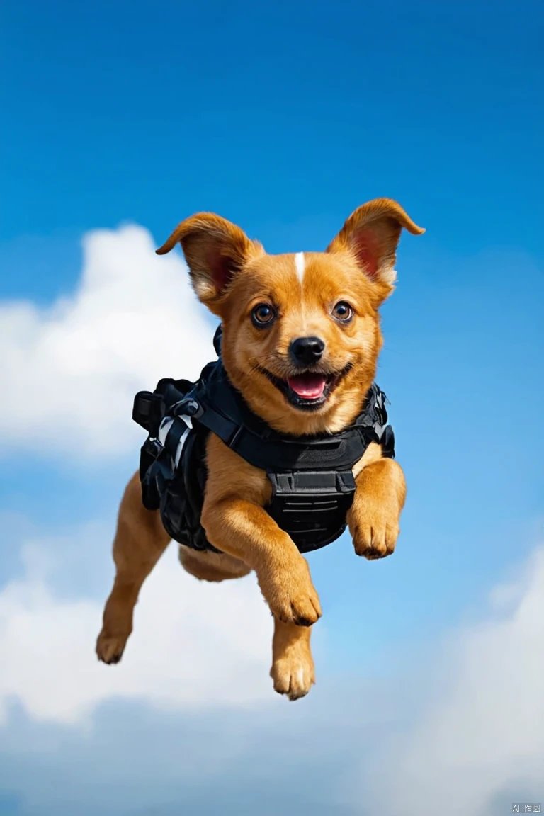 Flying Puppy/飞天小狗/飛んでいる子犬