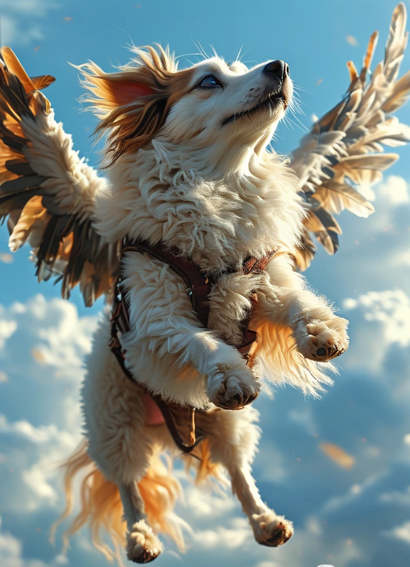 Flying Puppy/飞天小狗/飛んでいる子犬