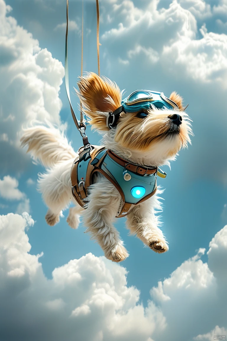 Flying Puppy/飞天小狗/飛んでいる子犬