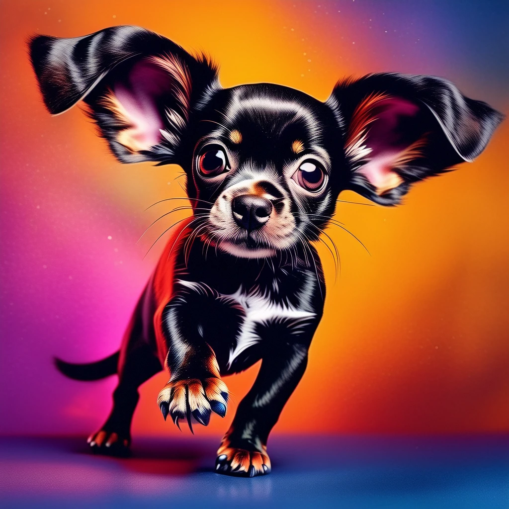 Flying Puppy/飞天小狗/飛んでいる子犬