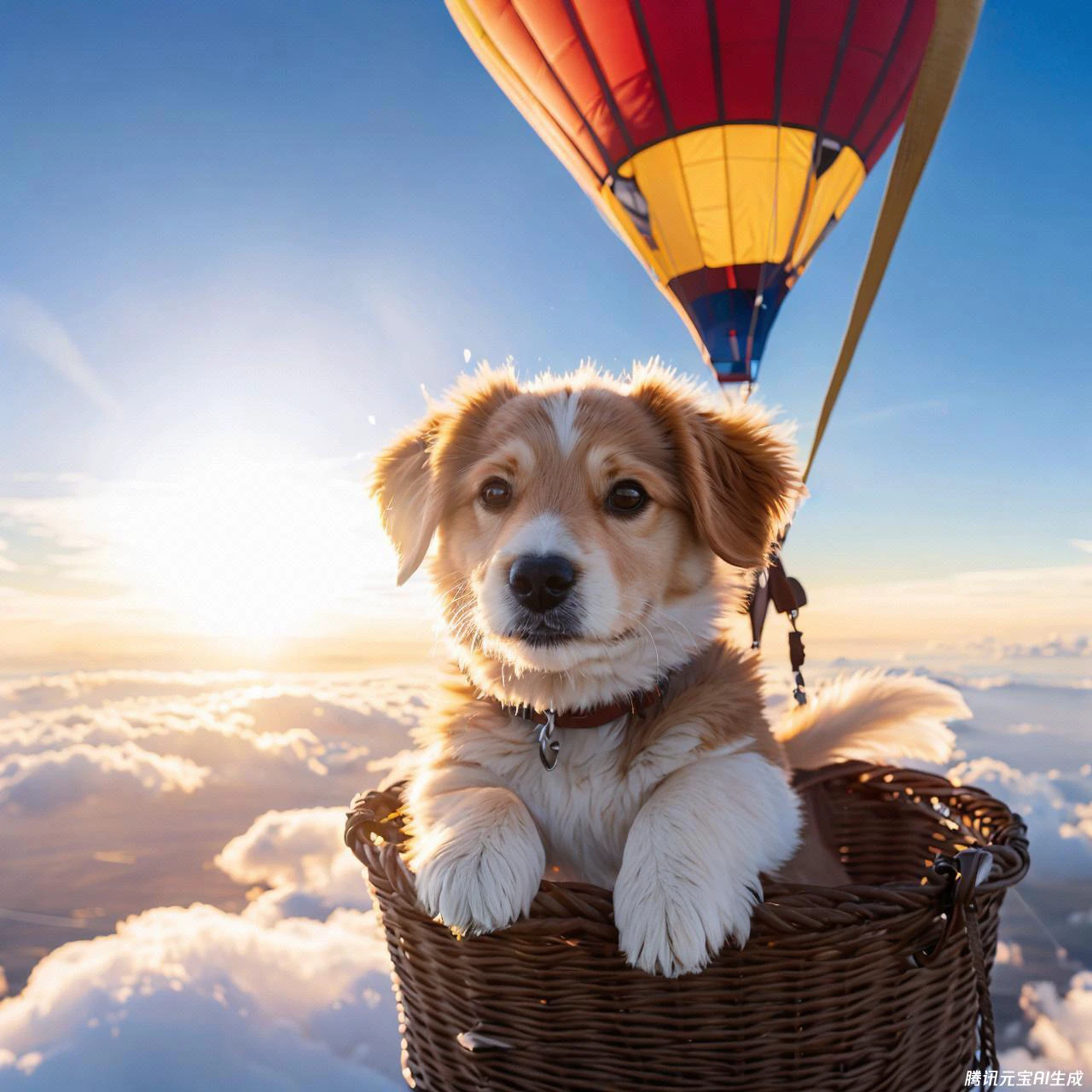 Flying Puppy/飞天小狗/飛んでいる子犬
