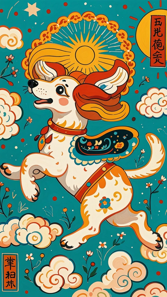 Flying Puppy/飞天小狗/飛んでいる子犬