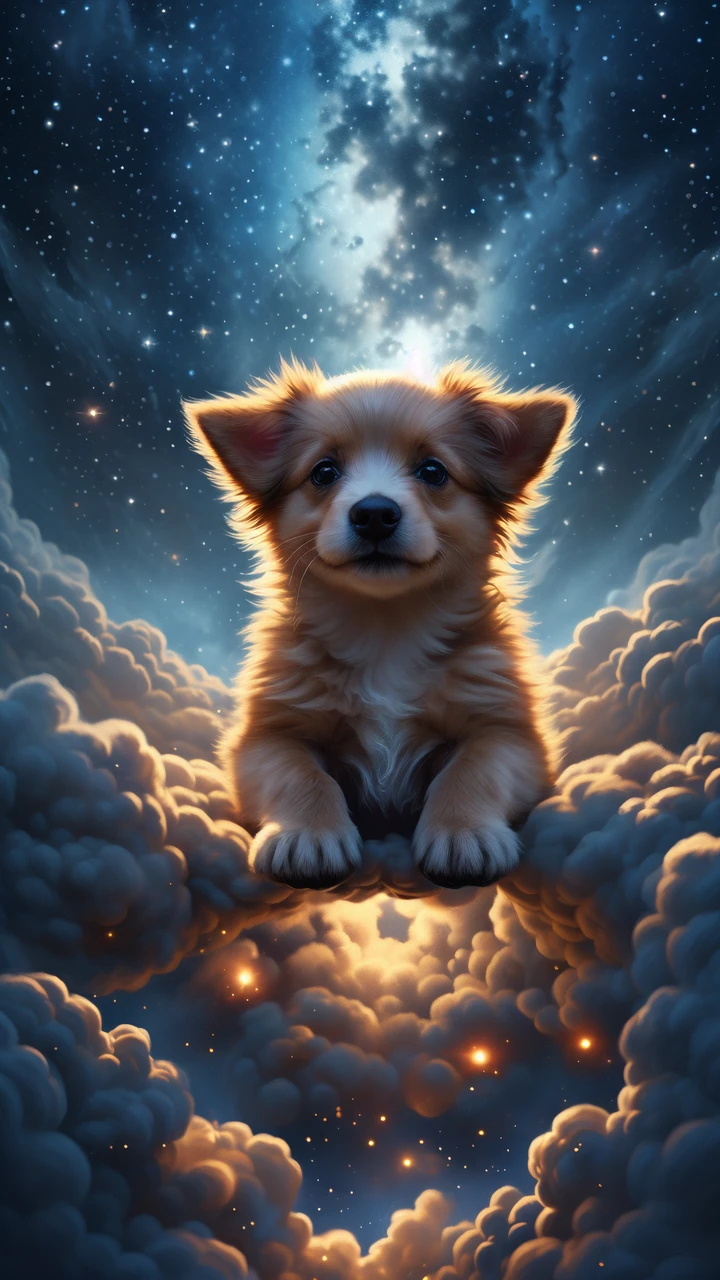 Flying Puppy/飞天小狗/飛んでいる子犬
