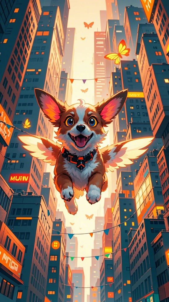 Flying Puppy/飞天小狗/飛んでいる子犬