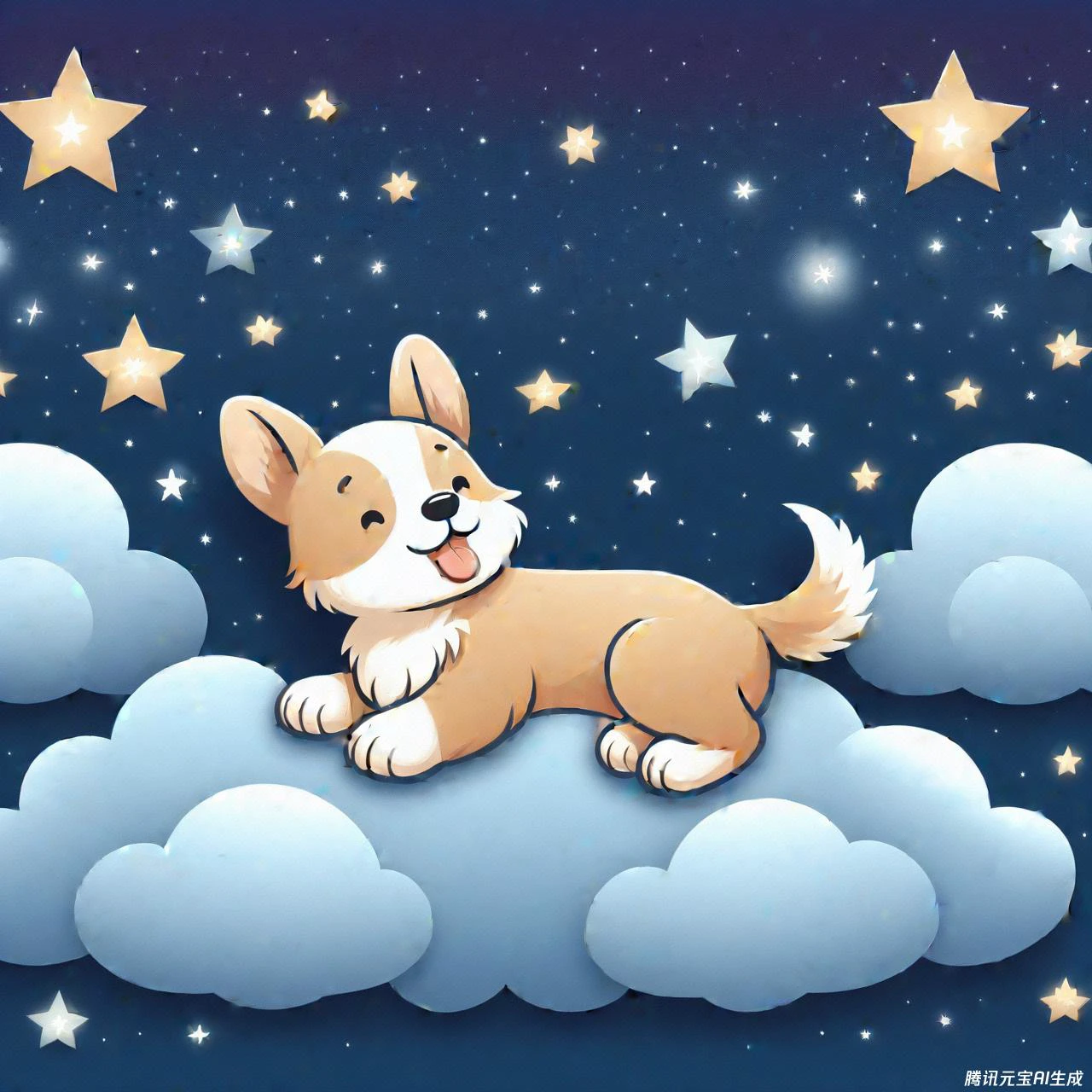 Flying Puppy/飞天小狗/飛んでいる子犬