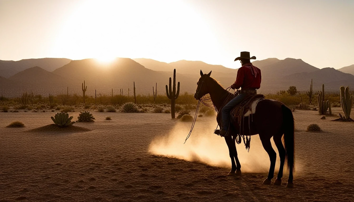 （0722）Today's challenge theme：Western Cowboy/西部牛仔/西部のカウボーイ
