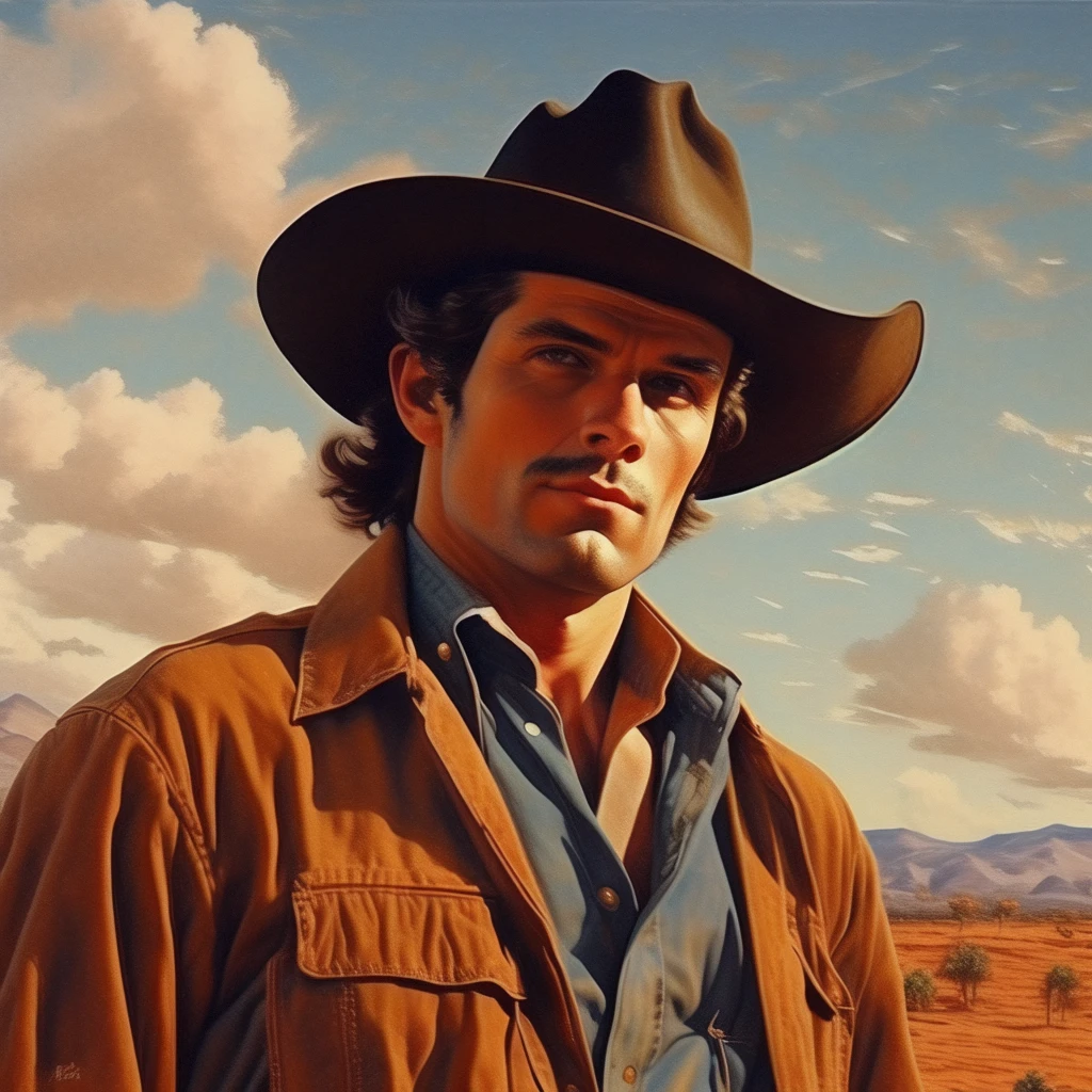 Western Cowboy/西部牛仔/西部のカウボーイ