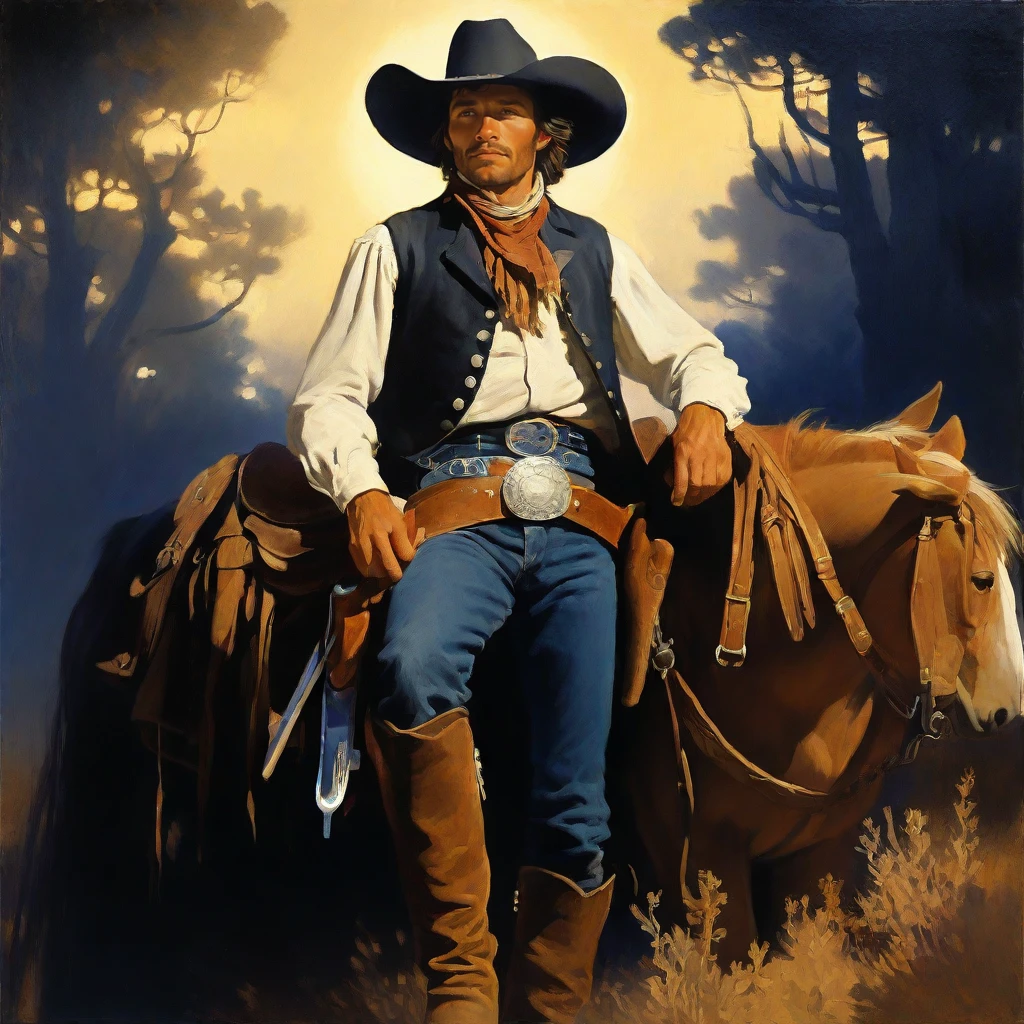 Western Cowboy/西部牛仔/西部のカウボーイ