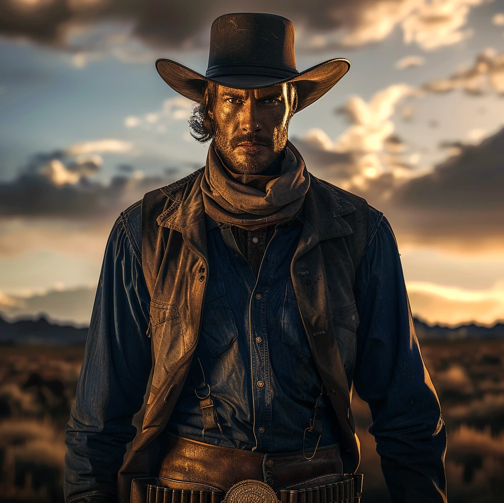 Western Cowboy/西部牛仔/西部のカウボーイ