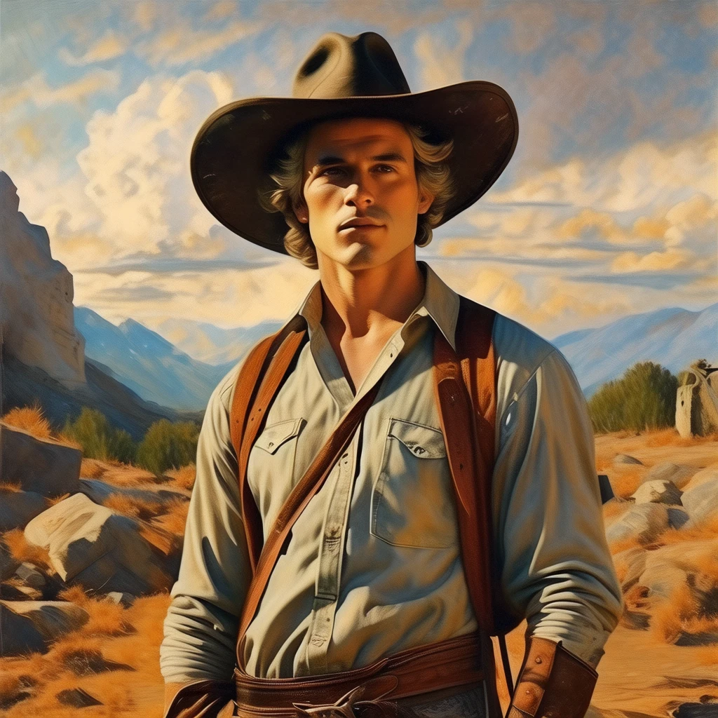 Western Cowboy/西部牛仔/西部のカウボーイ