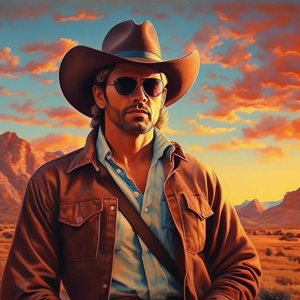 Western Cowboy/西部牛仔/西部のカウボーイ