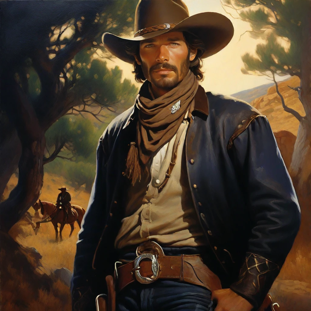 Western Cowboy/西部牛仔/西部のカウボーイ