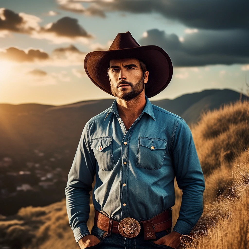 Western Cowboy/西部牛仔/西部のカウボーイ