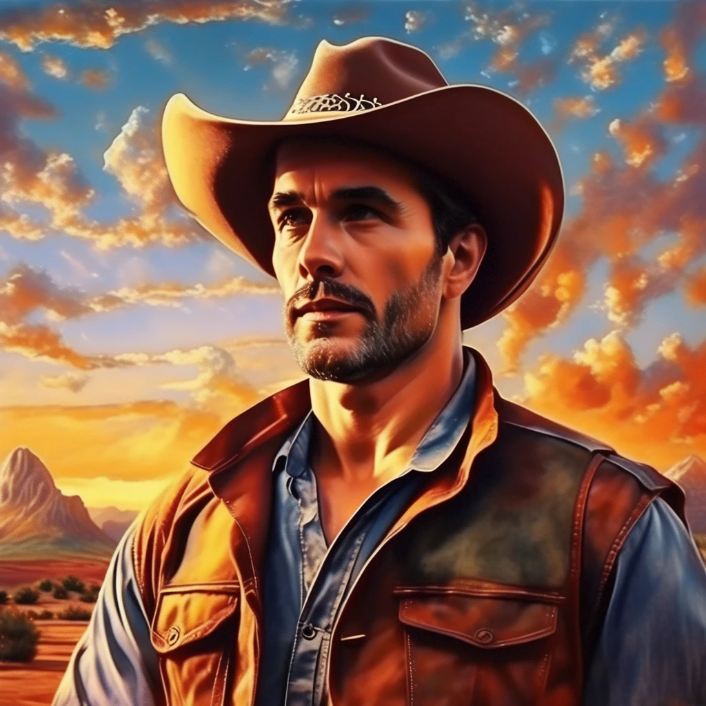 Western Cowboy/西部牛仔/西部のカウボーイ