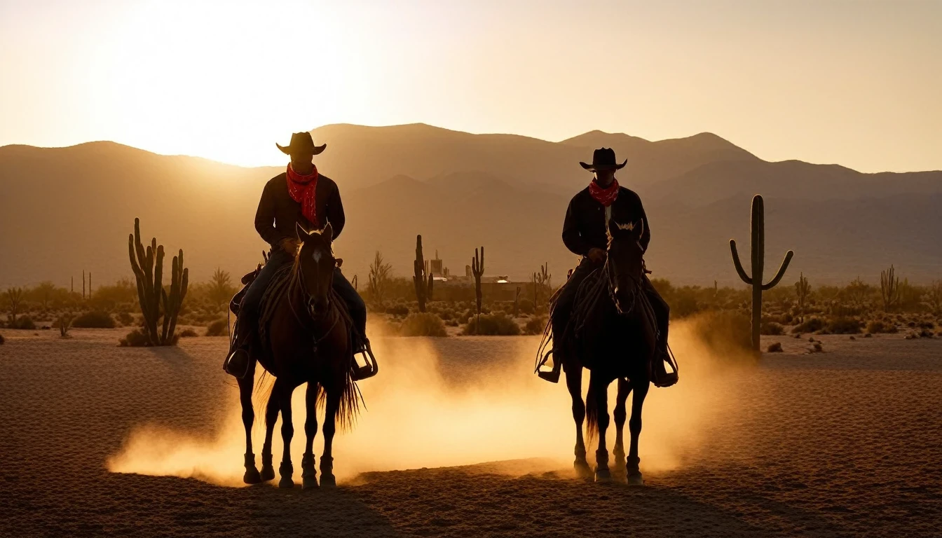（0722）Today's challenge theme：Western Cowboy/西部牛仔/西部のカウボーイ