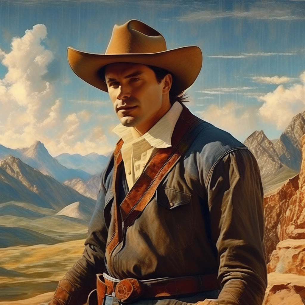 Western Cowboy/西部牛仔/西部のカウボーイ