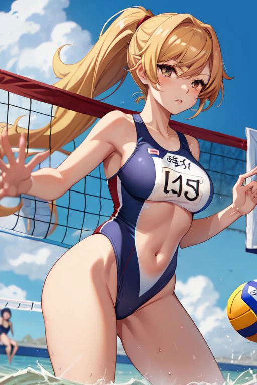 Anime Beach Volley Ball