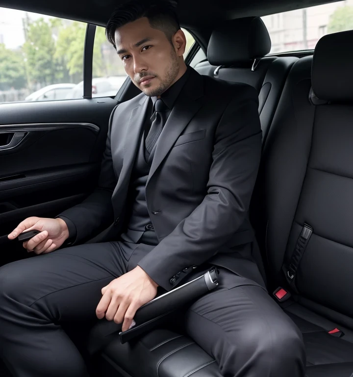 アジア系のイケメンとドライブ