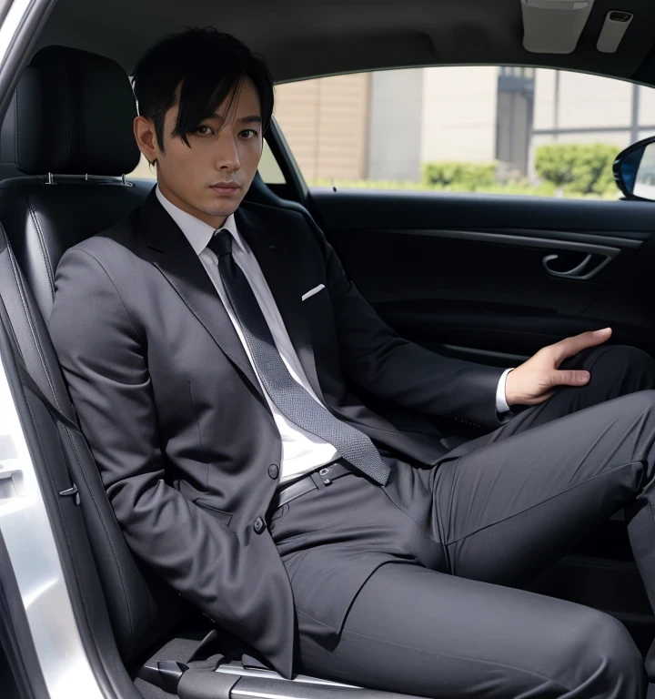 アジア系のイケメンとドライブ