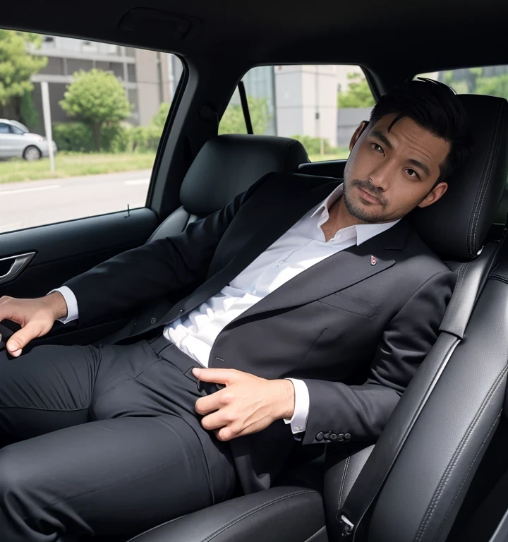 アジア系のイケメンとドライブ