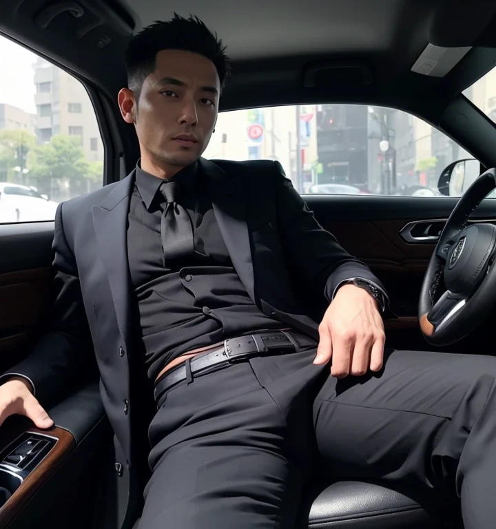 アジア系のイケメンとドライブ