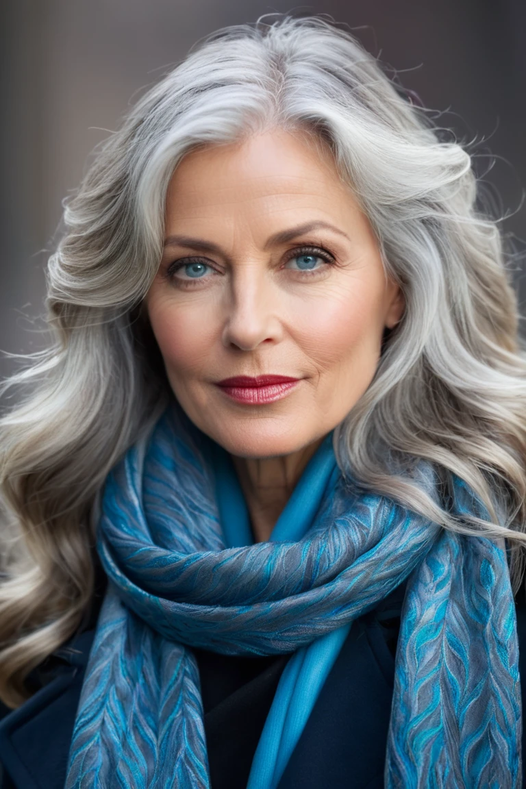 Silver Grace: Wisdom in Bloom
