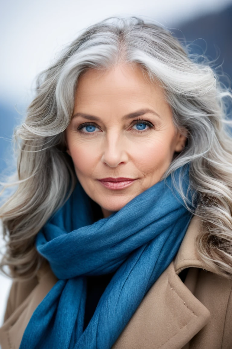 Silver Grace: Wisdom in Bloom