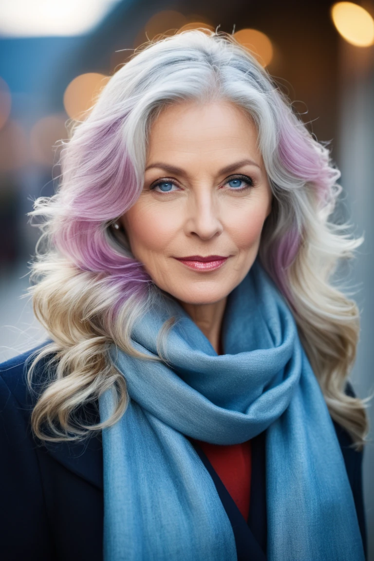 Silver Grace: Wisdom in Bloom