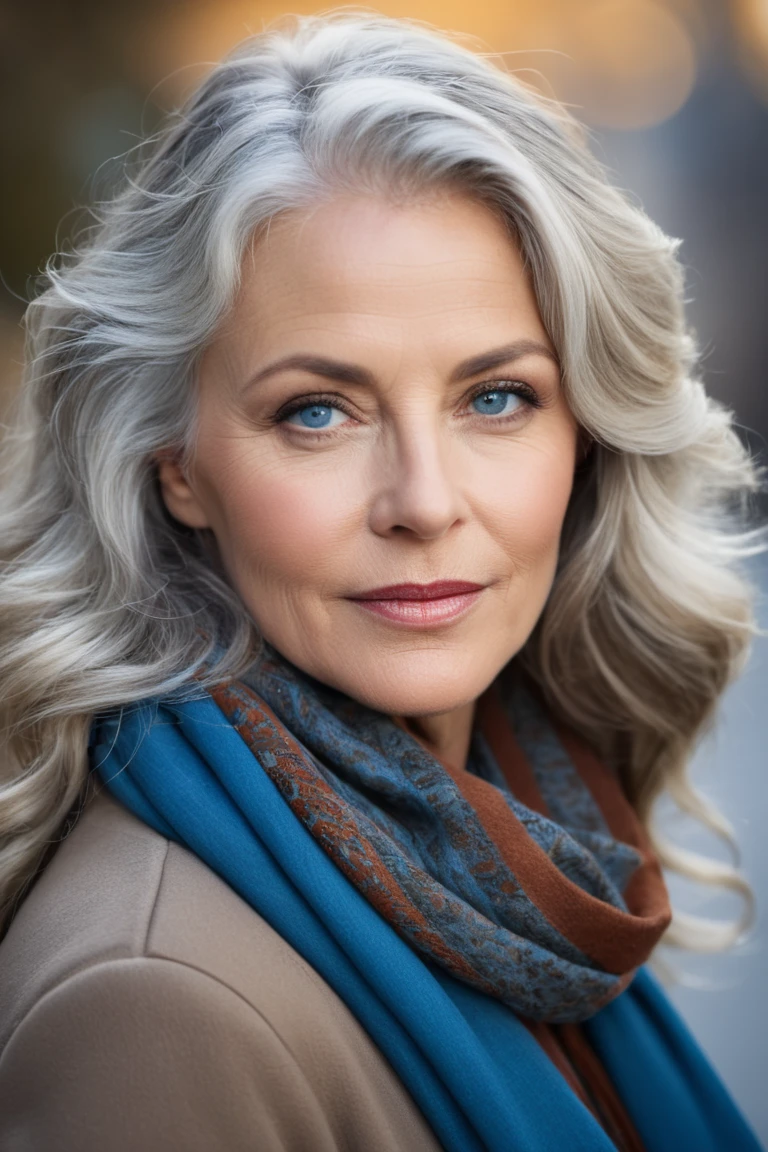 Silver Grace: Wisdom in Bloom