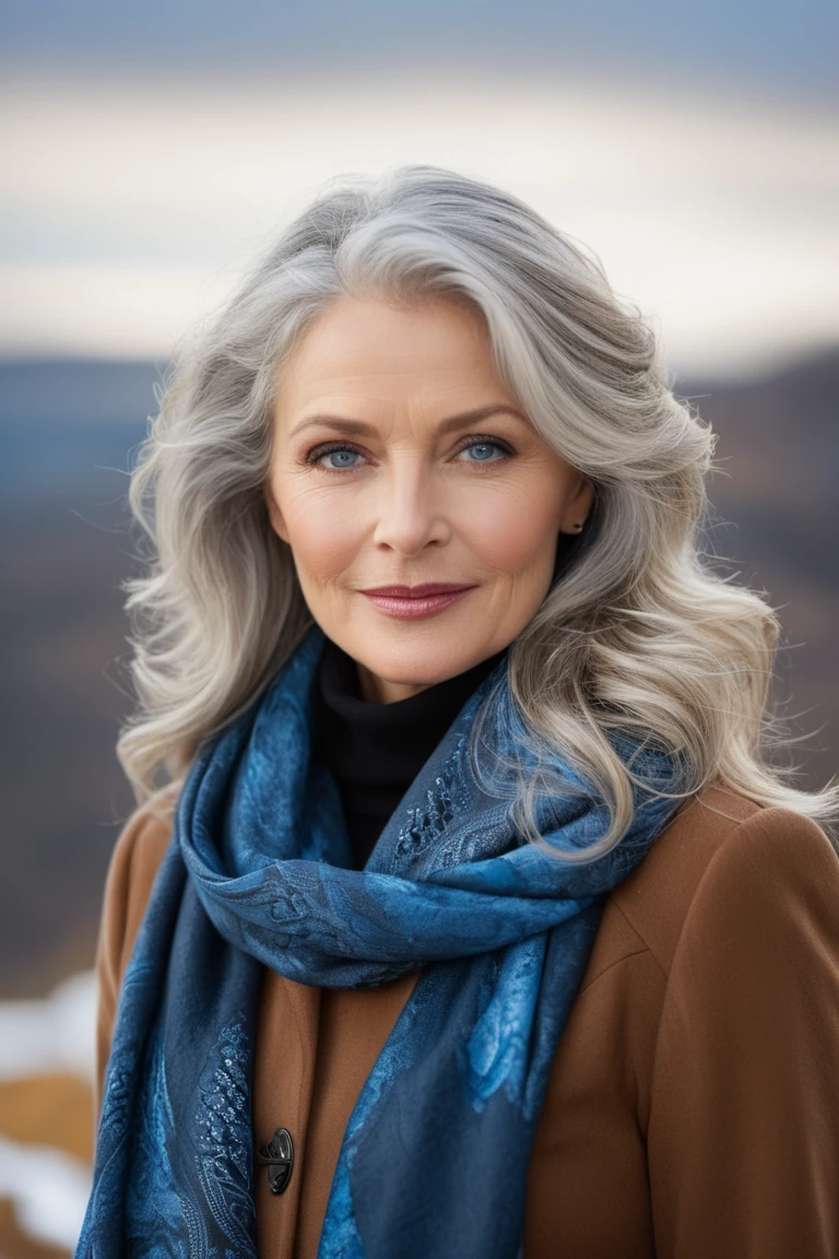 Silver Grace: Wisdom in Bloom