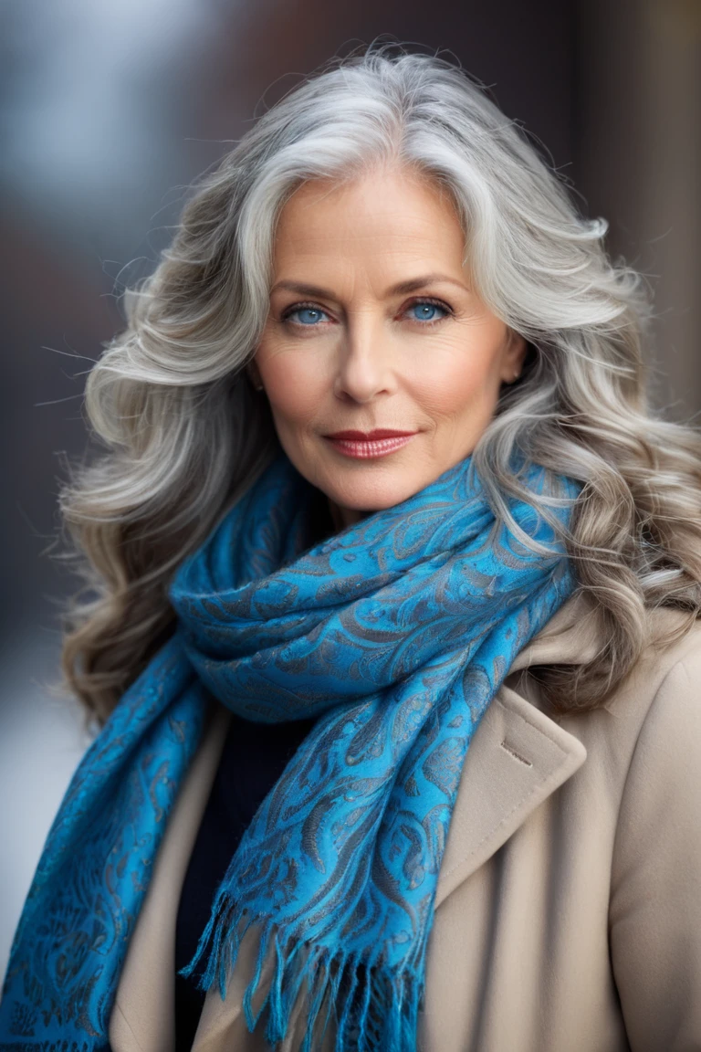Silver Grace: Wisdom in Bloom