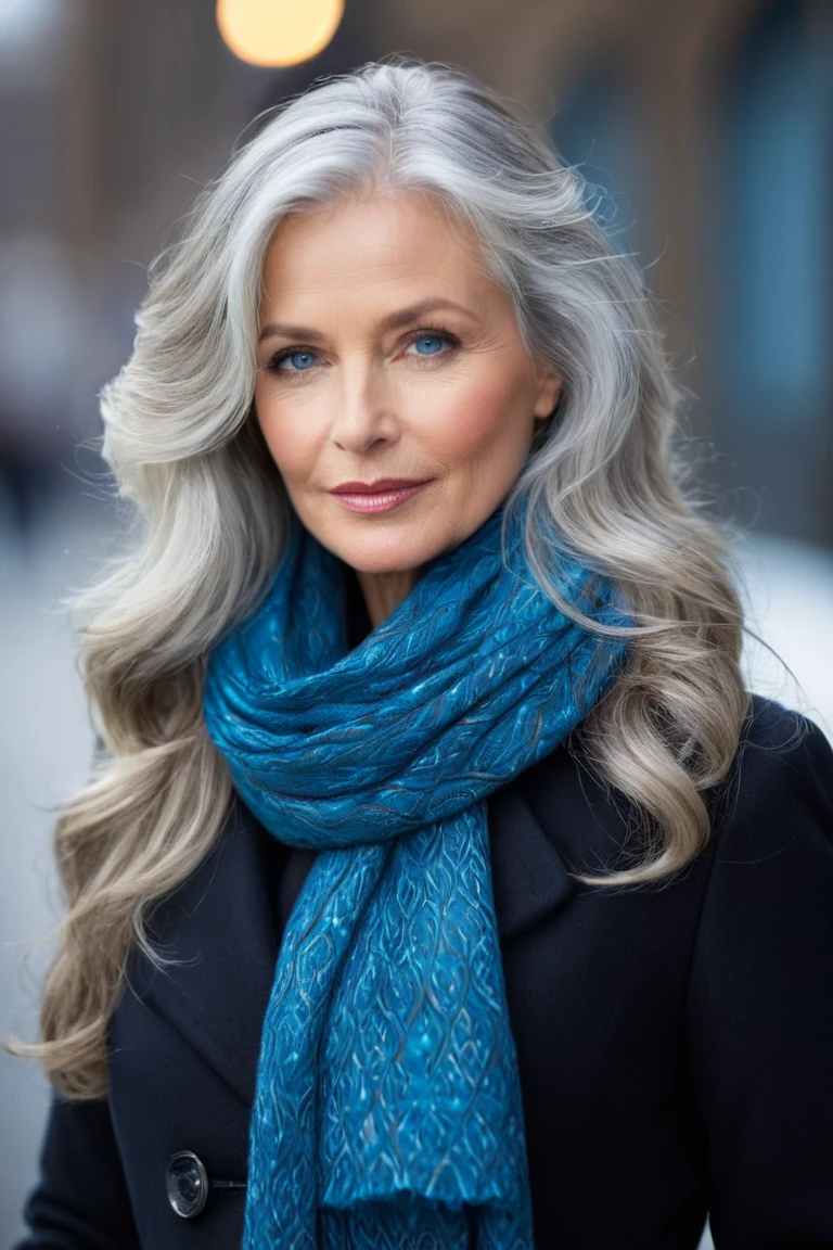 Silver Grace: Wisdom in Bloom