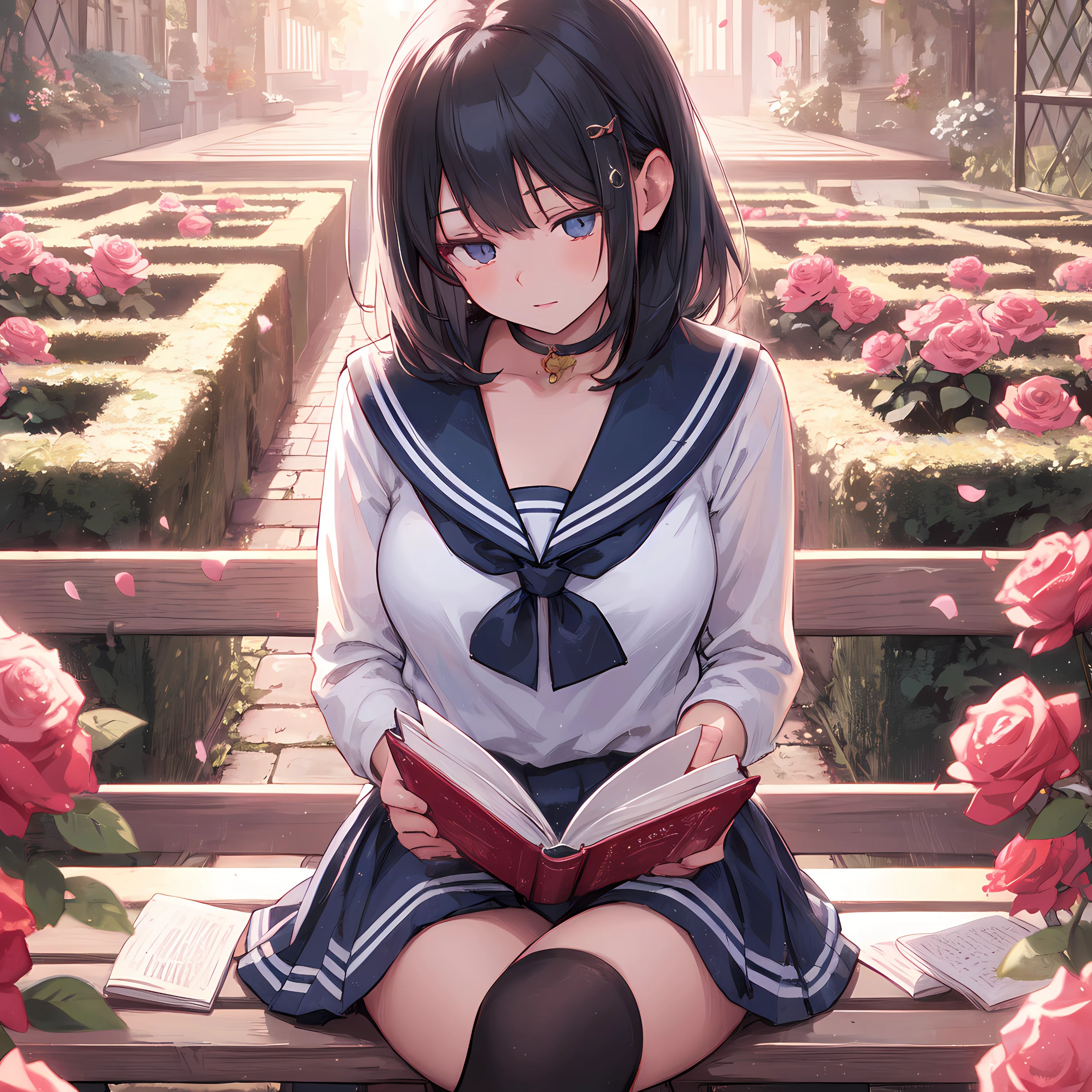 本と少女