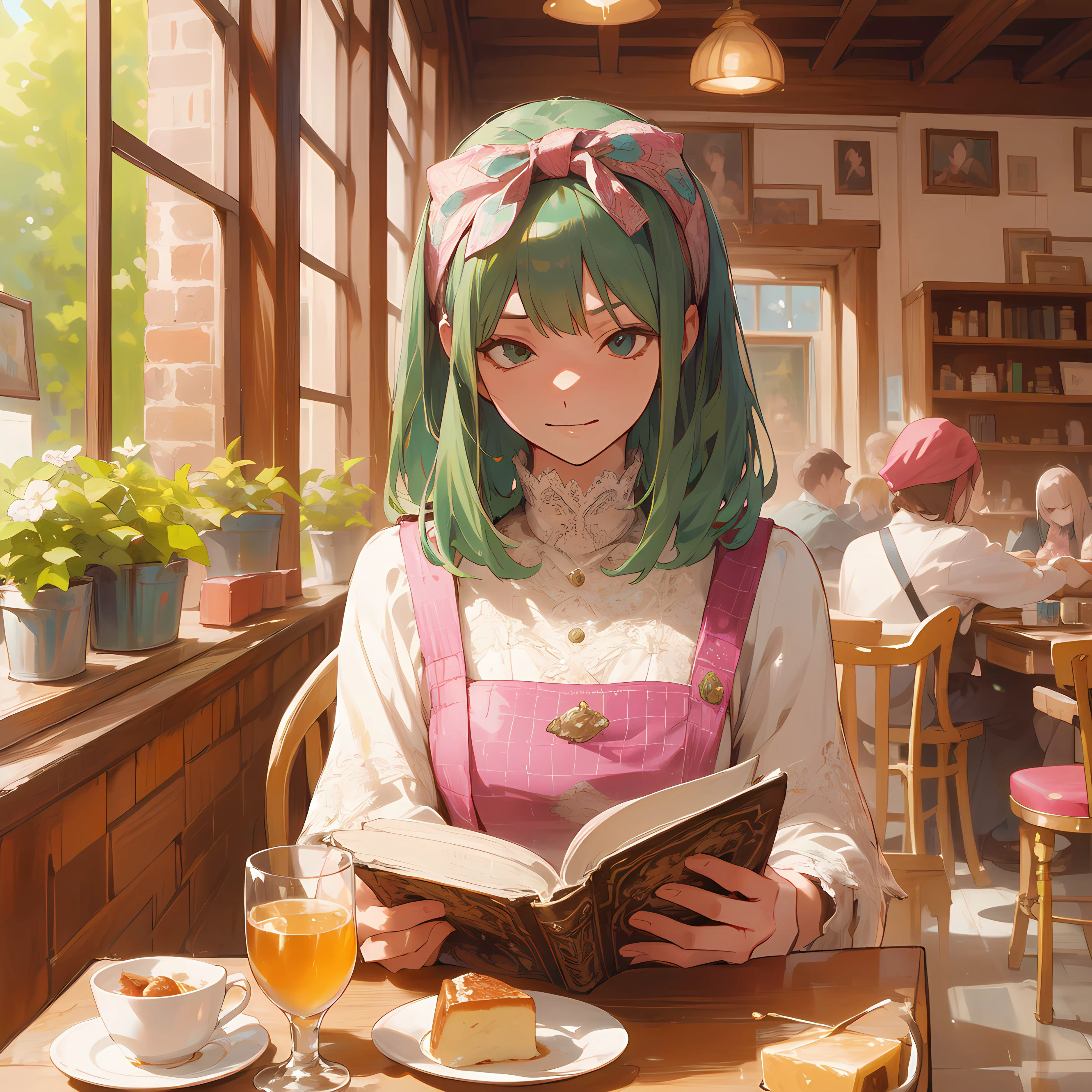 本と少女
