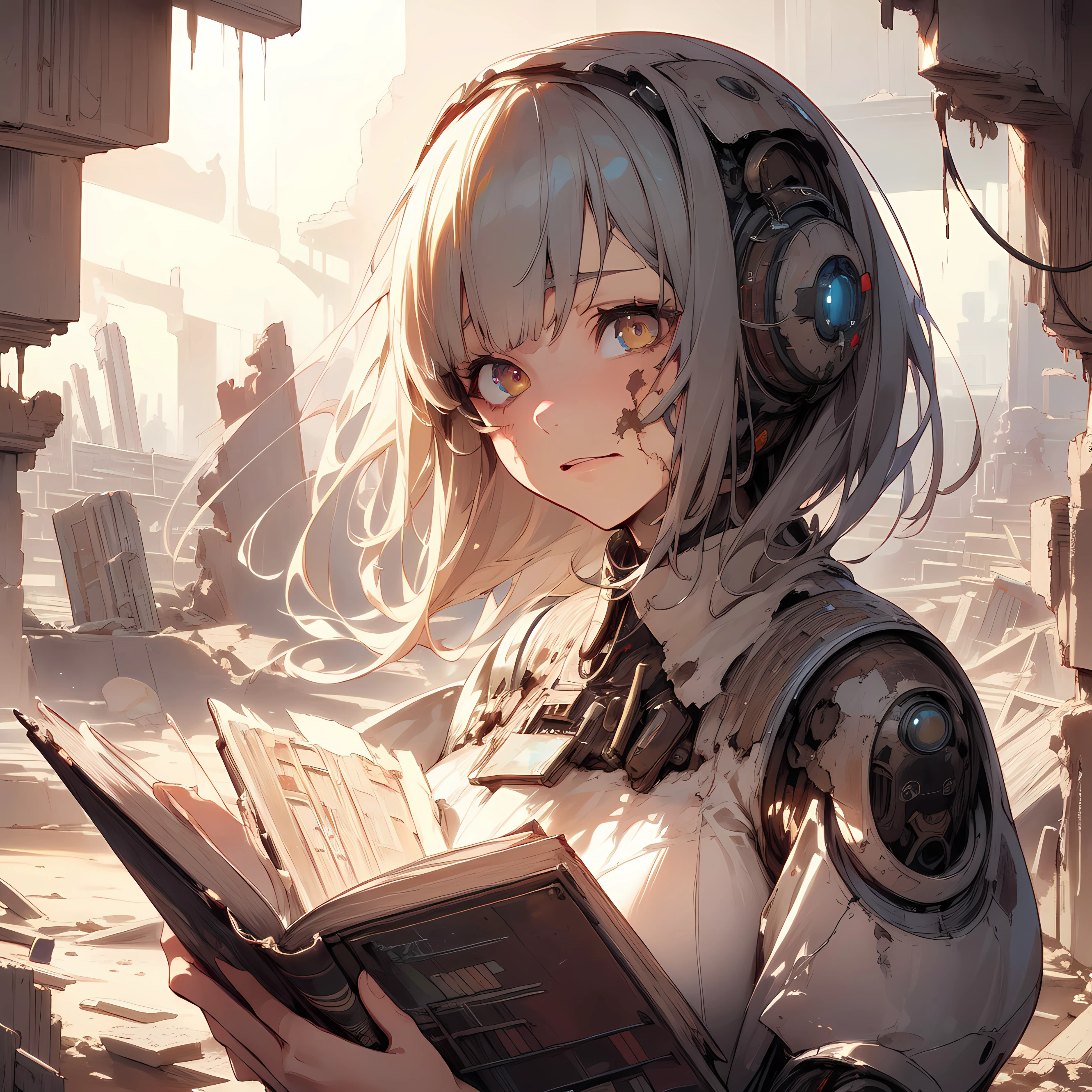 本と少女
