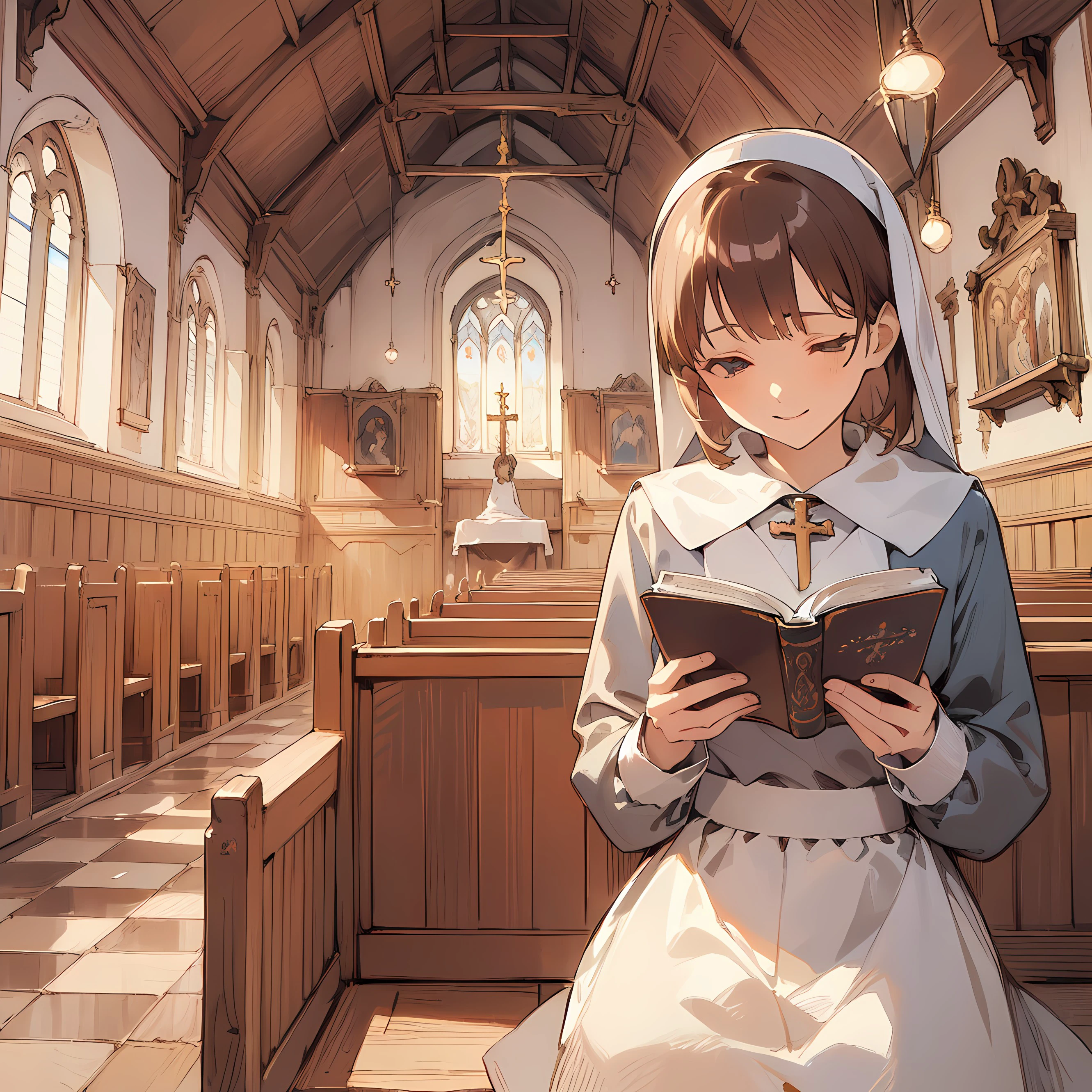 本と少女